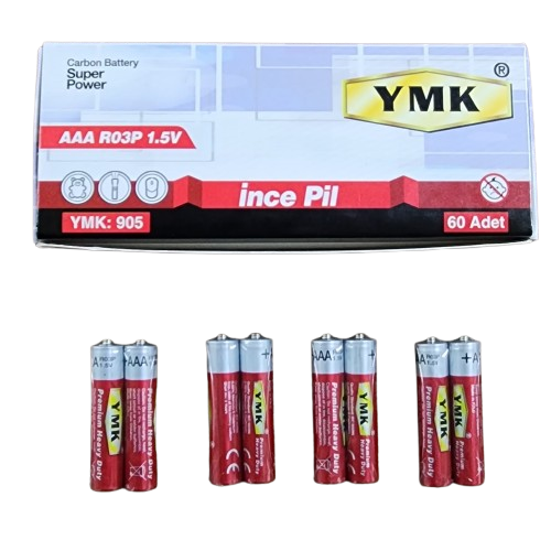 YMK İNCE PİL 1.5V  / 60